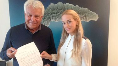 el ex presidente espanol felipe gonzalez  se reune con antonio ledezma