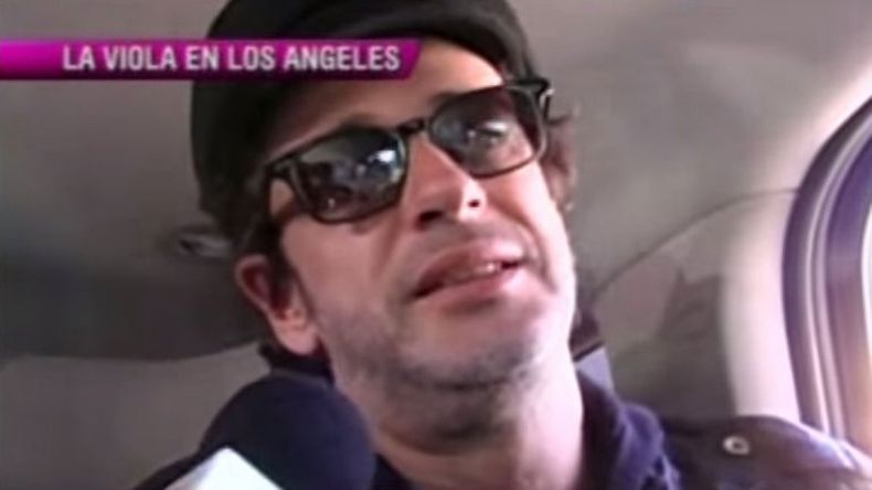 El programa argentino La Viola lo acompañó a su show en Los Angeles. ¿Qué decía el cantante?