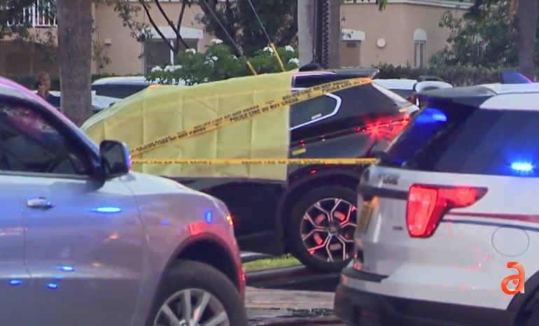 Dos personas mueren baleadas dentro de un auto en North Miami