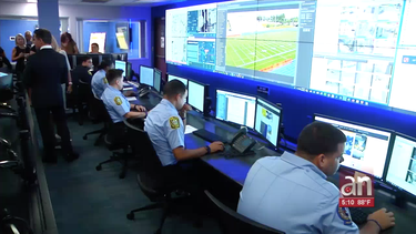 nuevo centro de comando de la policia de las escuelas de miami-dade: incluye sistema con mas de 18 mil camaras