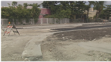 problemas por huecos en las calles de zona de miami