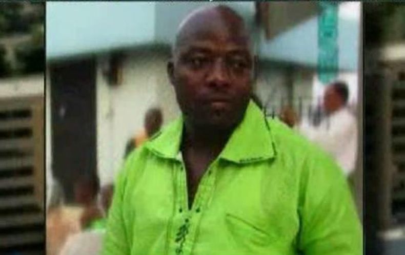 El primer paciente de ébola diagnosticado en el país.