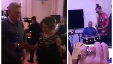[video] diaz-canel se goza su despedida en nueva york bailando casino