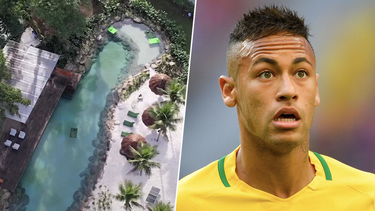 neymar queria un lago en su mansion de brasil. ahora tiene un lago y una multa de 3,3 millones de dolares