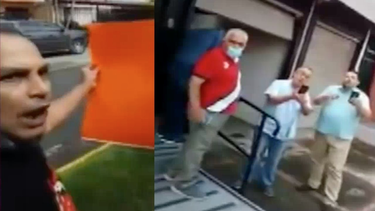 Exiliado cubano se enfrenta a diplomáticos cubanos en Costa Rica