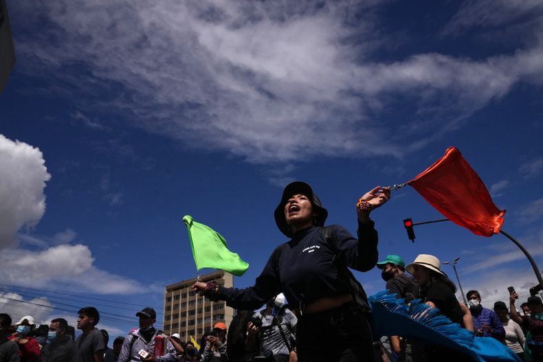 AMS-GEN ECUADOR-PROTESTAS