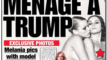 las fotos prohibidas de melania trump desnuda con una mujer