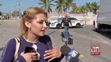 habla bailarina del booby trap que presencio la balacera