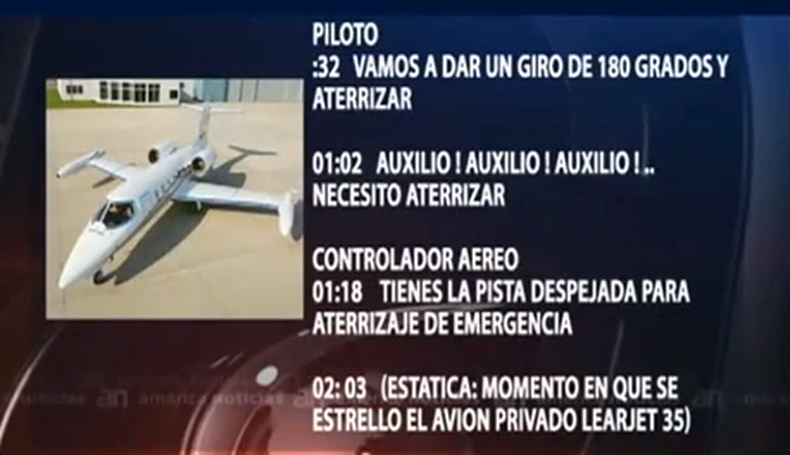 Recuperan parte del fuselaje del avión que se estrelló en Ft. Lauderdale y dos de sus cuatro víctimas.