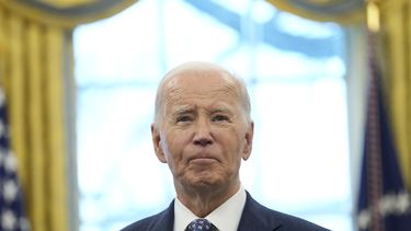 El presidente Joe Biden en un evento en la Oficina Oval en la Casa Blanca en Washington el 3 de enero del 2025. (AP foto/Susan Walsh)