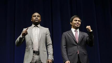 mayweather y pacquiao marcan cuenta regresiva para su pelea
