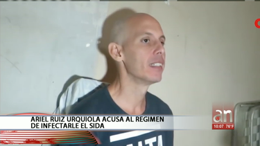 ariel ruiz urquiola acusa al regimen de infectarle el sida