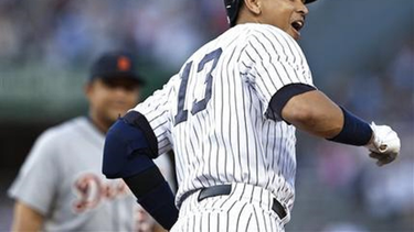 alex rodriguez pega jonron y llega a los 3000 hits