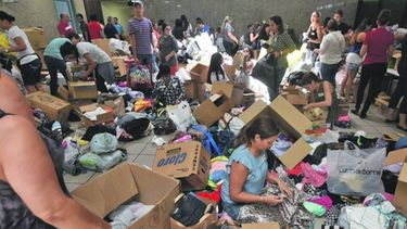 entidades abren centros de acopio para victimas del paso de irma