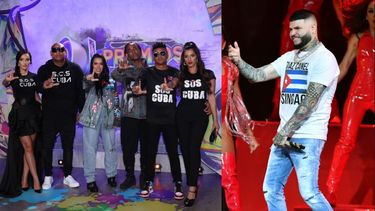 #soscuba: camila cabello, yotuel, gente de zona y mas artistas piden libertad para cuba en los premios juventud