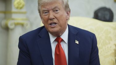 El presidente estadounidense Donald Trump en la Oficina Oval en la Casa Blanca en Washington el 3 de septiembre del 2025. (AP foto/Evan Vucci)