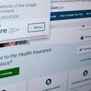 Páginas del sitio web del seguro médico en EEUU en healthcare.gov, en una computadora en Nueva York, el 19 de agosto de 2025. (AP Foto/Patrick Sison, Archivo)
