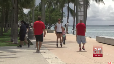 reabre el parque south pointe en miami beach