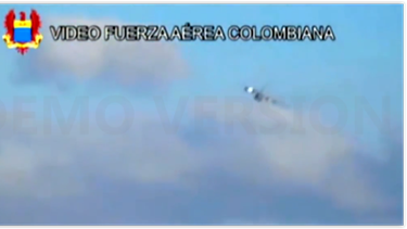 venezuela viola nuevamente el  espacio aereo de colombia