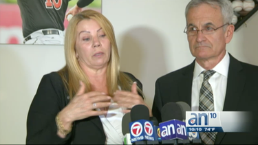 madre de jose fernandez rompe el silencio tras ser desalojadas todas las pertenencias del pelotero y derrumbado el muro donde los fans le rindieron tributo