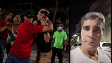 erdwin fernandez denuncia brutal golpiza a hijos de actor frank artola durante protesta en la calle linea en el vedado