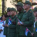 El presidente cubano Miguel Díaz-Canel, en el centro, asiste a una celebración conmemorativa del 65 aniversario de la proclamación que declara socialista a la revolución cubana, en La Habana, Cuba, el jueves 16 de abril de 2026. (AP Foto/Ramón Espinosa) El presidente cubano Miguel Díaz-Canel, en el centro, asiste a una celebración conmemorativa del 65 aniversario de la proclamación que declara socialista a la revolución cubana, en La Habana, Cuba, el jueves 16 de abril de 2026. (AP Foto/Ramón Espinosa)