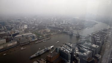 americateve | Vista del R&iacute;o T&aacute;mesis en el centro de Londres el jueves 3 de abril del 2014. (Foto AP/Lefteris Pitarakis)