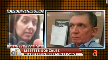 habla hija de preso politico que aparecio muerto