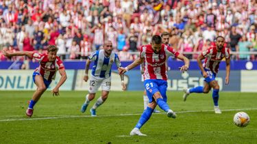 Atlético se impone de último minuto 2-1 al Espanyol