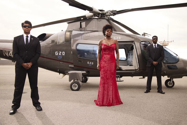 Viola Davis llega al estreno de G20 presentado por Amazon MGM Studios en el Teatro Chino TCL en Los Ángeles, California, el jueves 27 de marzo de 2025.(photo: Alex J. Berliner) via AP Images