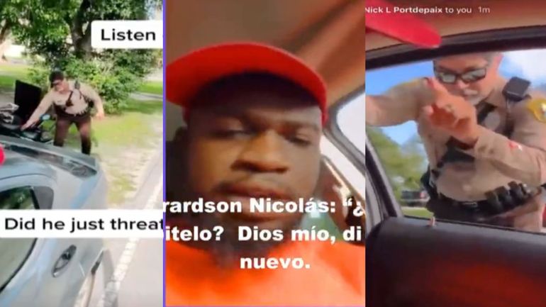 Así es como acaban muertos:  Afroamericano se queja de comentario de policía de Miami-Dade durante parada por no llevar cinturón de seguridad