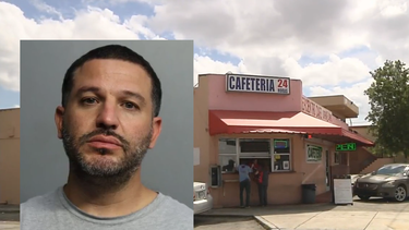 hialeah: hombre encontro a su vecino desayunando con su mujer y lo ataco a machetazos