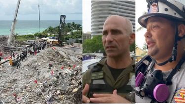 rescatistas del edificio de surfside nos dan detalles de las estrategias que estan usando