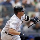 Josh Donaldson, bateador designado de los Yanquis de Nueva York conectaba un cuadrangular en el segundo episodio del juego ante los Cachorros de Chicago en Nueva York. (AP Foto/Adam Hunger)