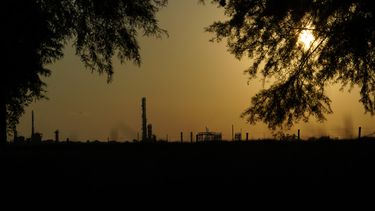La planta Denka Performance Elastomer en Reserve, Luisiana, el 23 de septiembre 2022. (Foto AP/Gerald Herbert)