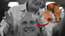lis cuesta peina con saliva a diaz-canel antes de entrevista con prensa brasilena y desata burlas en redes