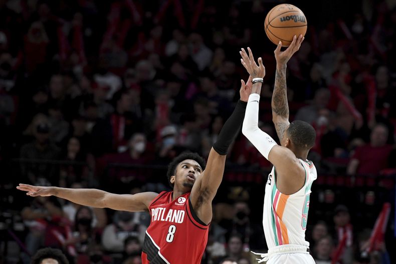 DEP-BAS SPURS-TRAIL BLAZERS