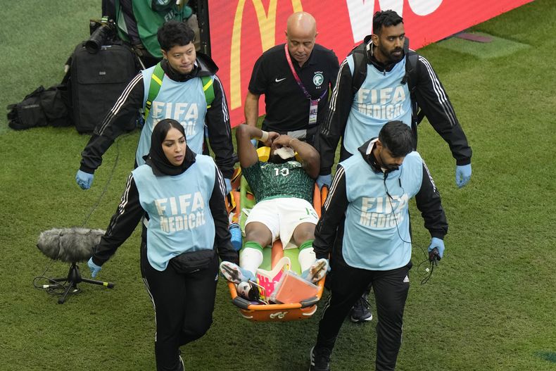 DEP-FUT MUNDIAL ARABIA SAUDÍ-LESIONADO