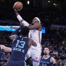 Thunder supera 115-109 a Grizzlies; expulsan a Morant