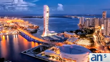 americateve | Los votantes de Miami deberán decidir si apuestan por un edificio multimillonario que sería construido en la zona del Bayside.