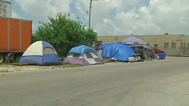 genera polemica improvisado campamento de depredadores y delincuentes sexuales