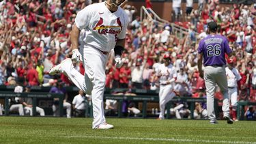 cardenales apalean 13-0 a rockies: albertico pujols pega grand slam