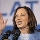 La vicepresidenta Kamala Harris habla en un mitin de campaña después del debate, el viernes 28 de junio de 2024, en Las Vegas. (AP Foto/Ronda Churchill)