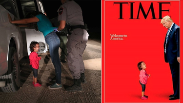 la nina llorando en la portada de la revista time nunca fue  separada de su mama, dice la familia