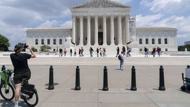 La sede de la Corte Suprema de Estados Unidos en Washington el 18 de junio del 2024. (Foto AP/Jose Luis Magana)
