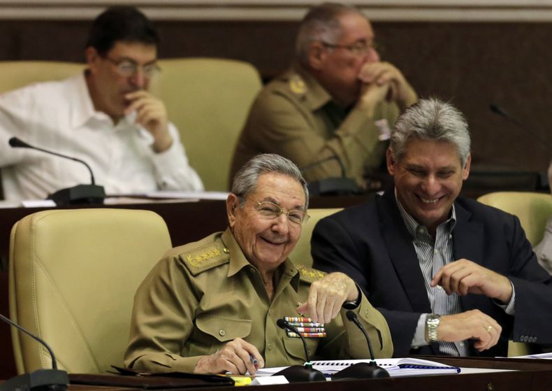 Raul Castro y Diaz Canel
