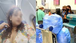 viajo entre cuba y eeuu mas de 45 veces en un ano. arrestan a una mula procedente de la isla con 100 mil dolares sin declarar