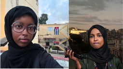 hija de ilhan omar en hotel de lujo en cuba durante apagon total desata polemica