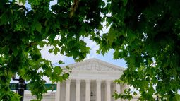 La sede de la Corte Suprema de Estados Unidos en Washington el 29 de junio del 2026. (AP foto/Mariam Zuhaib)