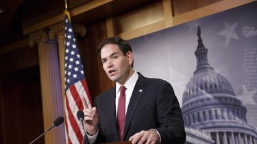 republicano marco rubio anuncia su candidatura presidencial